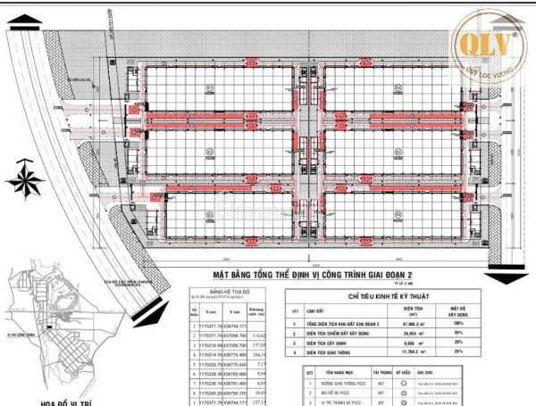 CHO THUÊ CỤM NHÀ XƯỞNG KCN MỸ XUÂN – BÀ RỊA VŨNG TÀU – 24.480m²