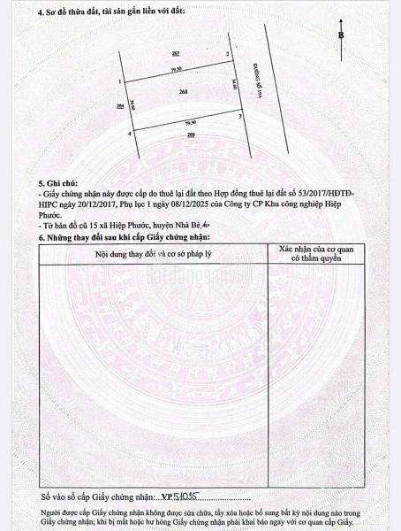 Bán nhà xưởng,đã có sổ đỏ, đường 19A KCN Hiệp Phước giai đoạn 2 Nhà Bè TPHCM, 0913601269