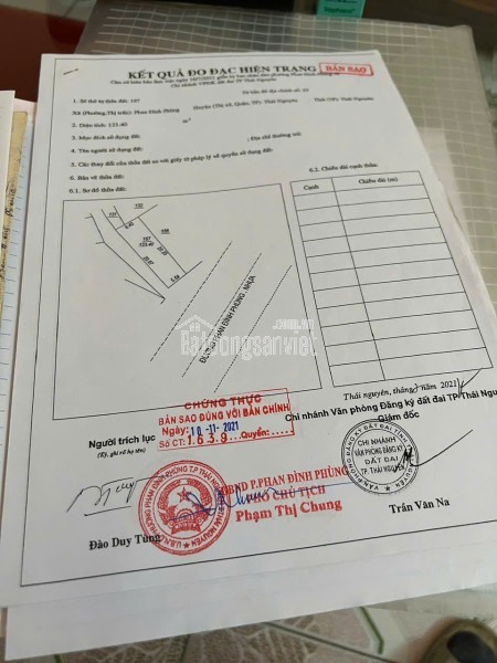 BÁN NHÀ 2 TẦNG MẶT ĐƯỜNG PHAN ĐÌNH PHÙNG – TP THÁI NGUYÊN