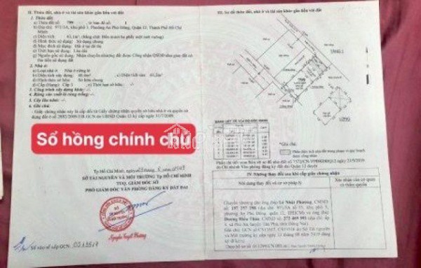 Nhà bán SHR chính chủ hẻm 971/3A An Phú Đông Q12, sát Gò Vấp