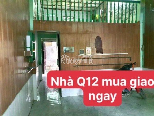 Nhà bán SHR chính chủ hẻm 971/3A An Phú Đông Q12, sát Gò Vấp