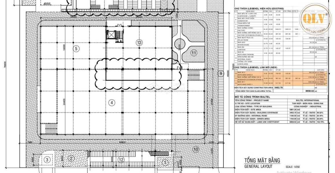 CHO THUÊ NHÀ XƯỞNG TRONG KCN BIÊN HÒA 2, ĐỒNG NAI, 6.775m²