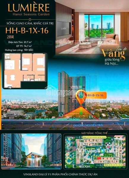 🌿 SIÊU PHẨM 2PN VIEW NỘI KHU HOT NHẤT HANOI SEASONS GARDEN CAO XÀ LÁ🌿