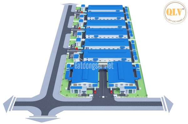 CHO THUÊ 8 NHÀ XƯỞNG ĐANG XÂY DỰNG TẠI KCN CHÂU ĐỨC, BÀ RỊA VŨNG TÀU, 3.320m²