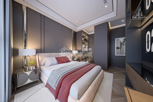 DUPLEX THÔNG TẦNG 118m² VIEW BỂ BƠI TẠI THE ZENITH – CHỈ 5,115 TỶ