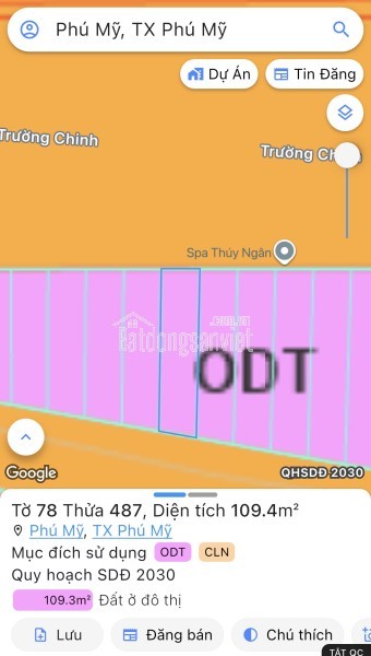 (Chính chủ) Cần bán gấp đất mặt tiền đường Trường Chinh (đường 81)