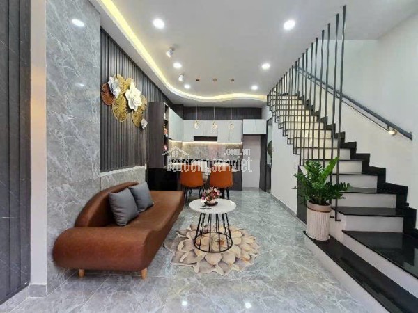 NHÀ 1 SẸC GẦN MẶT TIỀN - NGÃ 5 GÒ VẤP - MỚI ĐẸP - DỌN VÀO Ở LIỀN - QUẬN BÌNH THẠNH GIÁ 3,8 TỶ TL