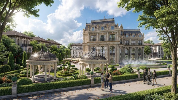 Noble Palace Tây Thăng Long – Trục vàng Hoàng Quốc Việt 40m