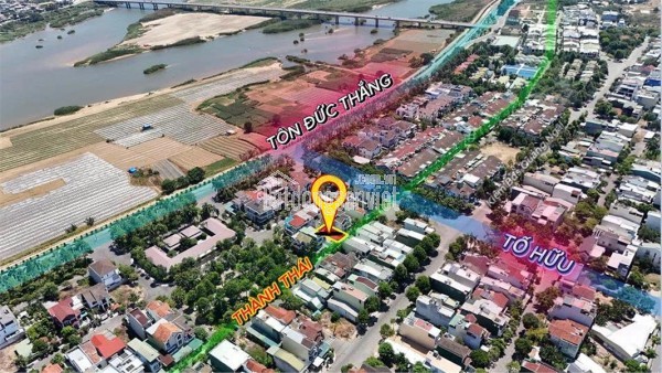 Bán đất mặt tiền Thành Thái, HK Trần Phú cũ, TP Quảng Ngãi, hướng Nam, giá 2,6 tỷ