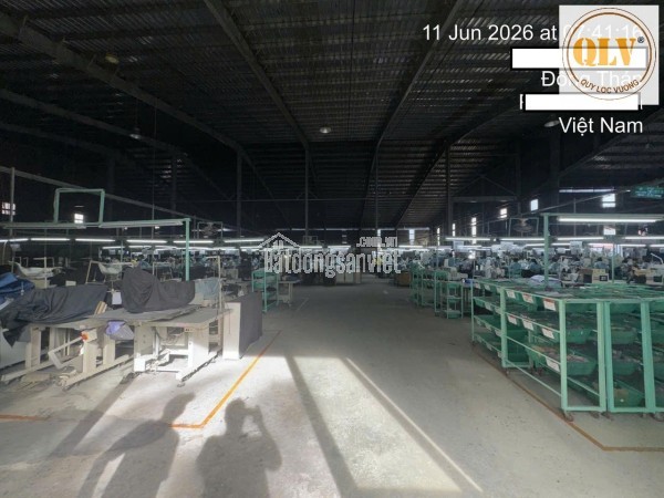 CHO THUÊ NHÀ XƯỞNG SẢN XUẤT GIÀY DA TẠI TIỀN GIANG – 13.600m²