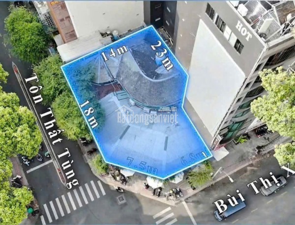 ĐẤT VÀNG Q1 TẶNG GIẤY PHÉP XÂY DỰNG BUILDING KHÁCH SẠN 12 TẦNG
