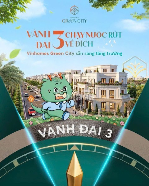 🔥 NHỈNH 800 TRIỆU CÓ NGAY SIÊU PHẨM LIỀN KỀ TX6-177  THE FOREST – VINHOMES GREEN CITY 🔥
