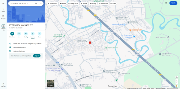 Chính chủ bán đất thổ cư Phường Phước Tân, Thành phố Đồng Nai