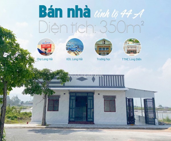 Bệnh viện Long Điền Đ. hương lộ 14 Góc 2MT 5250 m2 [88m x 67m] SHR giá 1,2 tr/m2