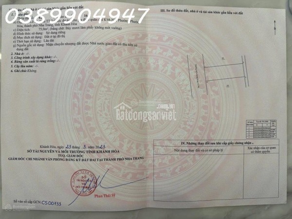 BÁN GẤP NHÀ LÔ GÓC 3 TẦNG 1 TUM MẶT TIỀN KINH DOANH SÁT ĐƯỜNG PHÙNG THẾ TÀI NHA TRANG – DIỆN TÍCH