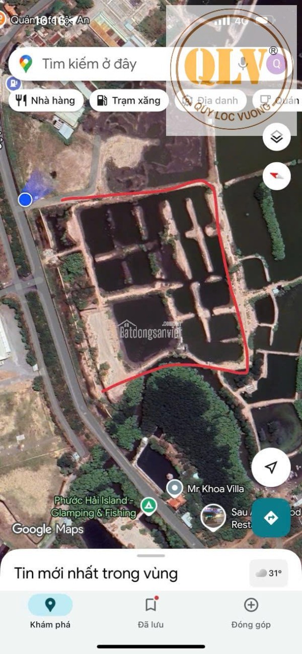 BÁN QUỸ ĐẤT VEN BIỂN LỘC AN – ĐẤT ĐỎ, BÀ RỊA – VŨNG TÀU – 80.349m²