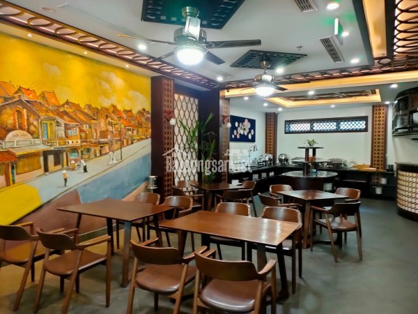Bán Tòa văn phòng mặt phố Hồng Tiến Kéo Dài, Long Biên 115m2, 8 T, Mặt Tiền 14.5m 56 Tỷ