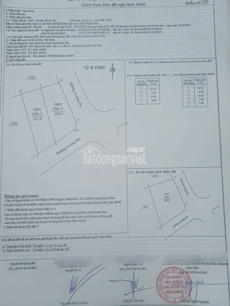 BÁN LÔ GÓC 2 MẶT TIỀN DIÊN SƠN – TRUNG TÂM DIÊN KHÁNH