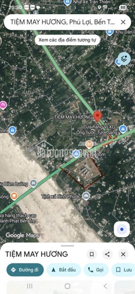 ĐẤT ĐẸP- GIÁ TỐT BÁN NHANH LÔ ĐẤT ĐẦU TƯ LÀ SINH LỜI TẠI TP Bến Tre, Tỉnh Bến Tre