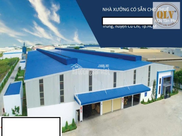 BÁN / CHO THUÊ NHÀ XƯỞNG, KCN TÂN PHÚ TRUNG, CỦ CHI, TP.HCM, 18.416m²