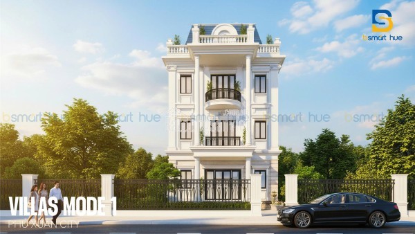 Biệt thự 04 tầng ngay Quảng trường Hành chính Công Tố Hữu, TP. Huế - Giá 45 triệu/tháng