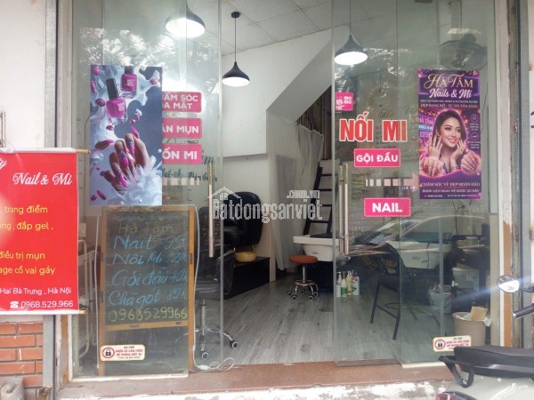 SANG NHƯỢNG CỬA HÀNG SPA, NAIL, MI, GỘI TẠI  MẶT PHỐ TRẦN ĐẠI NGHĨA