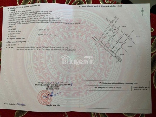 BÁN 2 LÔ ĐẤT ĐẸP – LÂM THAO, PHÚ THỌ