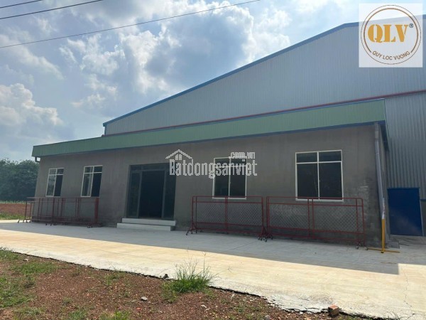 CHO THUÊ NHÀ XƯỞNG HUYỆN PHÚ GIÁO, TỈNH BÌNH DƯƠNG – 5.000m²