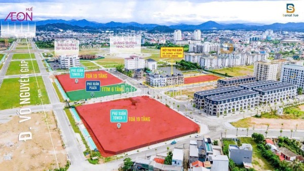 Biệt thự nghỉ dưỡng khu Đ. Võ Nguyên Giáp - Tố Hữu, trực diện quảng trường khu hành chính tập trung