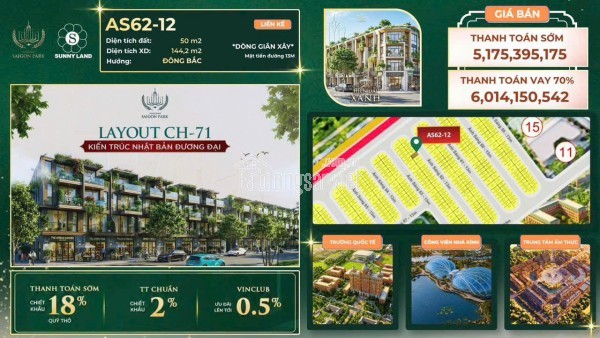 Siêu Chính Sách Vừa ra : Chưa từng xảy ra trước đây tại dự án Vinhomes sài gòn park Hóc Môn