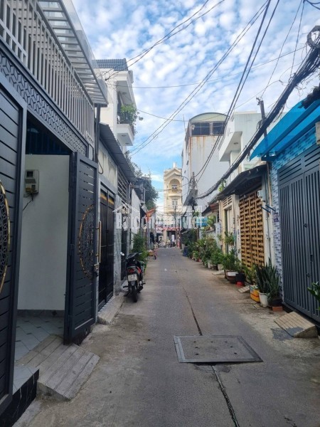 TÂN THỚI HIỆP- NHÀ XÂY KIÊNG CỐ-HẺM KINH DOANH ĐA NGÀNH NGHỀ XE HƠI THÔNG TỨ PHÍA