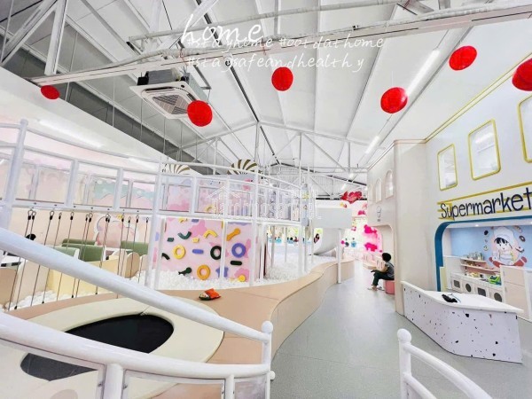 SANG NHƯỢNG GẤP KHU VUI CHƠI KẾT HỢP CAFE – YUMMY KID CAFE – TP. HOA LƯ, NINH BÌNH