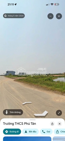 Lô góc 2 mặt tiền KQH Tân Mỹ Thuận An trường THCS Thuỷ Tân