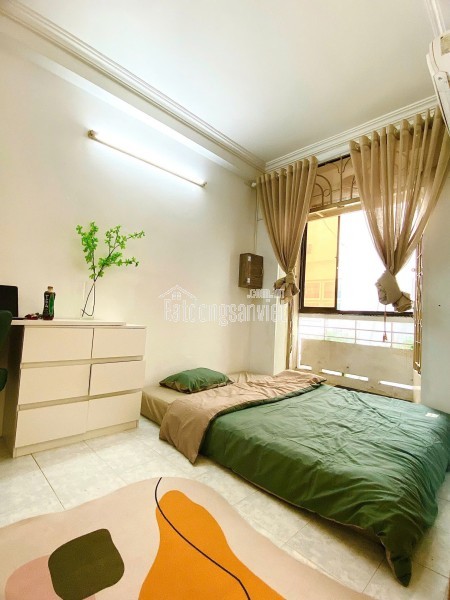 Studio Lầu 1- full nt- 29m2- bancol lớn- free xe- cho nuôi pet- 137/ Trần Đình Xu- 5,6 Tr/th
