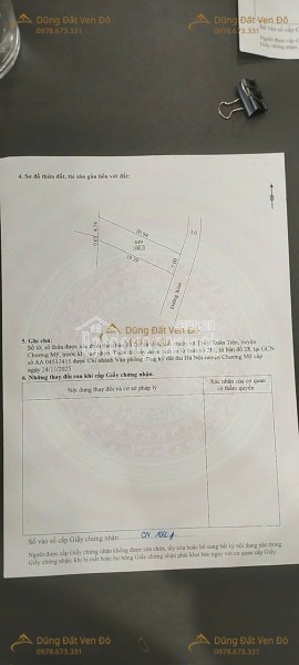 2 LÔ 116,6M VÀ 93,5M THỦY XUÂN TIÊN-CHƯƠNG MỸ-HÀ NỘI