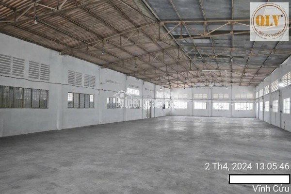 CHO THUÊ NHÀ XƯỞNG – TÂN BÌNH, HUYỆN VĨNH CỬU, ĐỒNG NAI – 1.900m²
