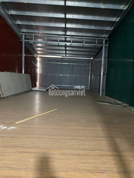 CHO THUÊ NHÀ XƯỞNG 100M² MẶT ĐƯỜNG TAM TRINH – PHƯỜNG HOÀNG MAI, HÀ NỘI