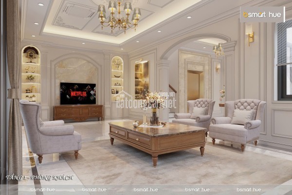 BIỆT THỰ NGHĨ DƯỠNG ĐƠN LẬP CÓ SÂN VƯỜN DỰ ÁN PHÚ XUÂN CITY, CỐT NỀN CAO KHÔNG NGẬP LỤT