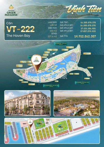 Siêu phẩm kinh doanh hai mặt tiền tại Vinhomes Paradise Cần Giờ