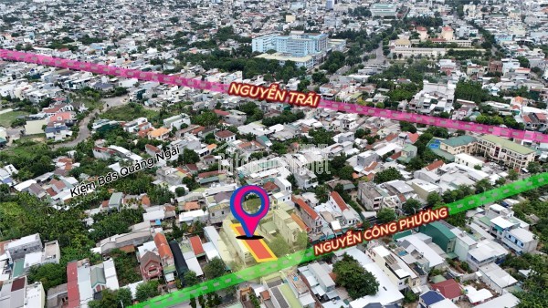 Bán đất thổ cư 154m2 đường Nguyễn Công Phương, TP. Quảng Ngãi, 3.5 tỷ - LH 0909040359