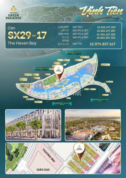 XUẤT HIỆN CĂN ĐẸP VINHOMES SÀI GÒN PARK (HÓC MÔN) – CHỈ 6,7 TỶ GIÁ TỐT NHẤT ĐỢT 1