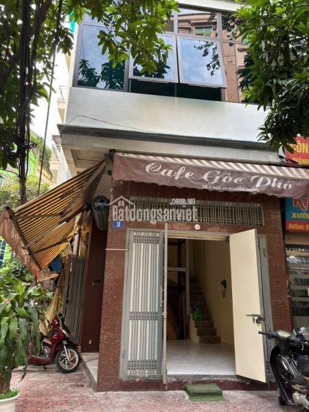 CHO THUÊ MẶT BẰNG KINH DOANH – GÓC 2 MẶT NGÕ NGUYỄN CHÁNH, YÊN HÒA, CẦU GIẤY