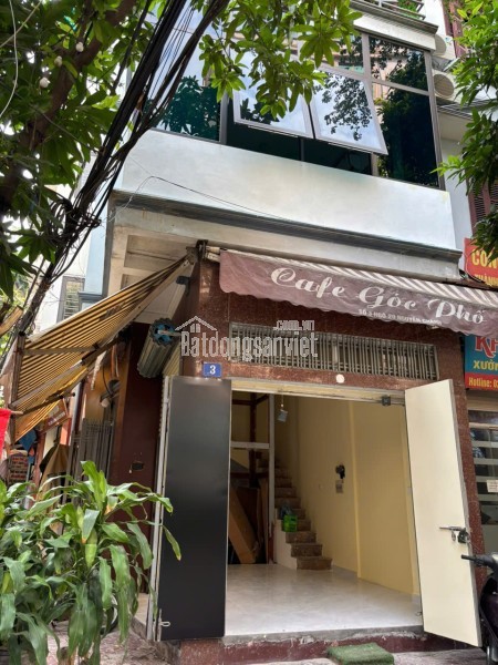 CHO THUÊ MẶT BẰNG KINH DOANH – GÓC 2 MẶT NGÕ NGUYỄN CHÁNH, YÊN HÒA, CẦU GIẤY
