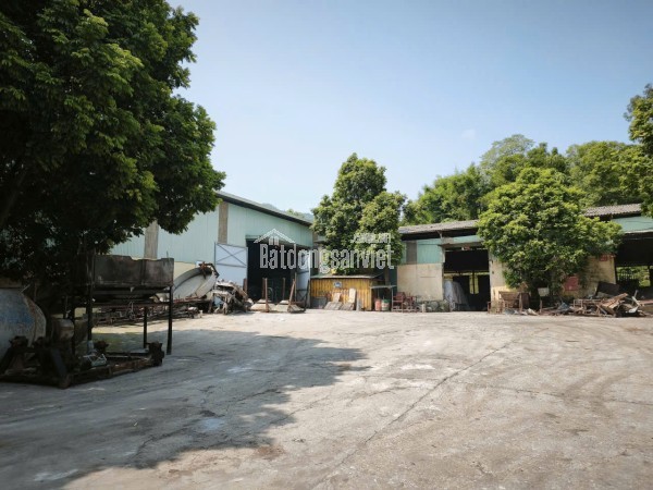 CHÍNH CHỦ CHO THUÊ KHO XƯỞNG 1.200M² TẠI PHÚ CÁT – QUỐC OAI, HÀ NỘI  CONTAINER RA VÀO THUẬN TIỆN