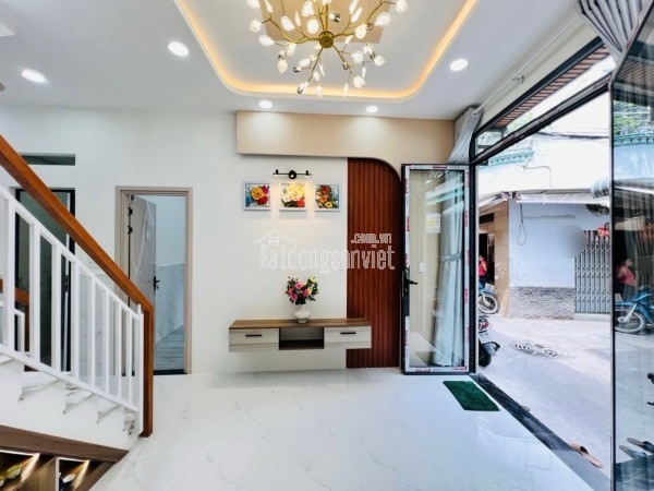 Nhà Đẹp Trung Tâm P4Q8 - 3,9m Nở Hậu 8x11 - 4PN - Nhỉnh 5 Tỷ TL