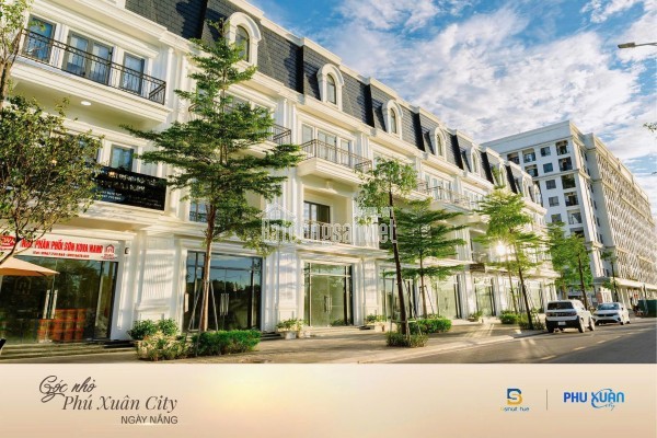 Sở hữu Shophouse Phú Xuân City chỉ từ 2,5 tỷ (30%), Sổ hồng riêng