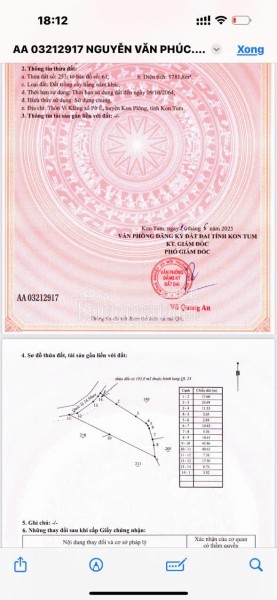 CẦN BÁN 3 THỬA ĐẤT TẠI XÃ PỜ Ê – KON PLÔNG – KON TUM