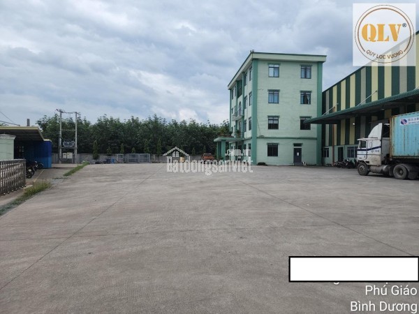 BÁN NHÀ XƯỞNG TẠI PHÚ GIÁO, TỈNH BÌNH DƯƠNG – 15.851m²