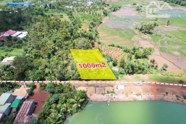 View hồ nhỏ Ea Nhái ôm mặt hồ 24m dài 43m giá 1,5 tỷ full cà phê, sầu riêng Quỳnh Anh