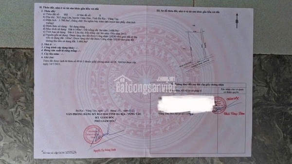 Chủ kẹt bán nhanh 2 mặt tiền đường chính xà bang láng lớn, 100 thổ cư.
